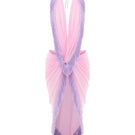 Valenciani fringed scarf with soft fabric and stylish fringe detailing, shown in a natural drape.