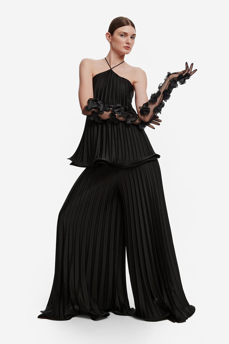 SCARLETT TOP IN BLACK - CULT MIA
