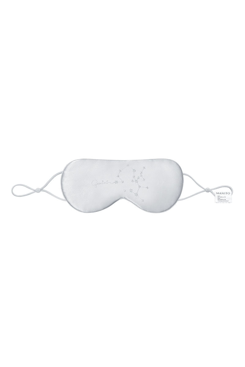 COZY STELLAR GEMINI EYE MASK IN GRAY