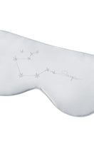 Gray Cozy Stellar Scorpio Eye Mask by MANITO, soft fabric with celestial star design for comfortable sleep or relaxation.