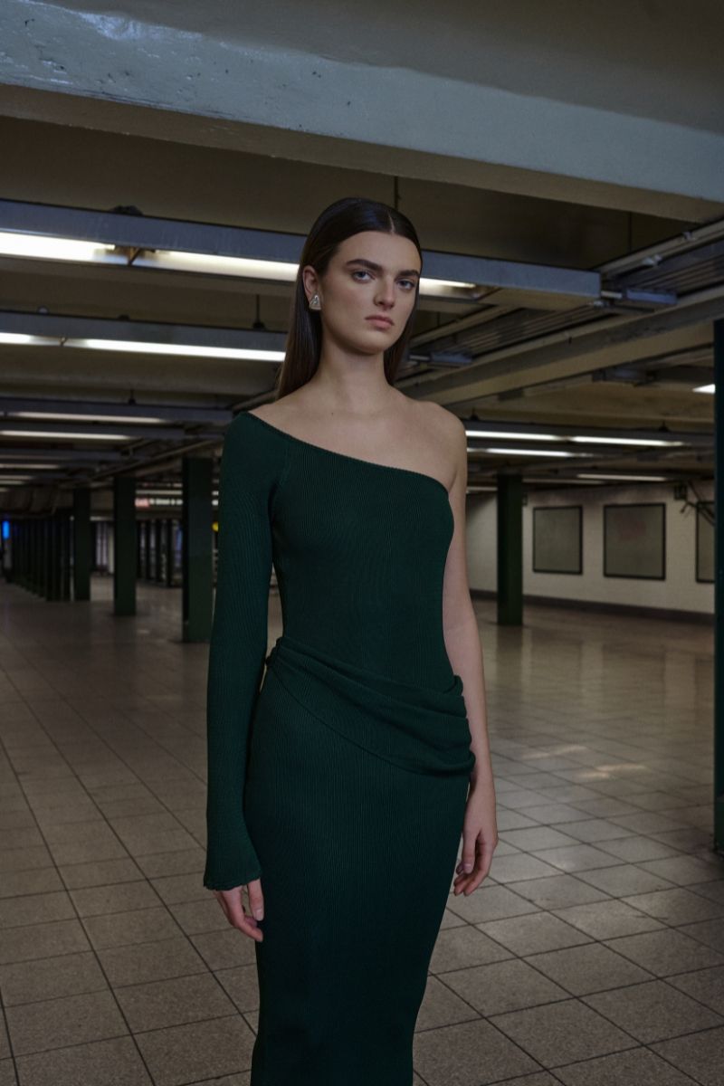 KAIRI DRESS IN CUCUMBER - CULT MIA