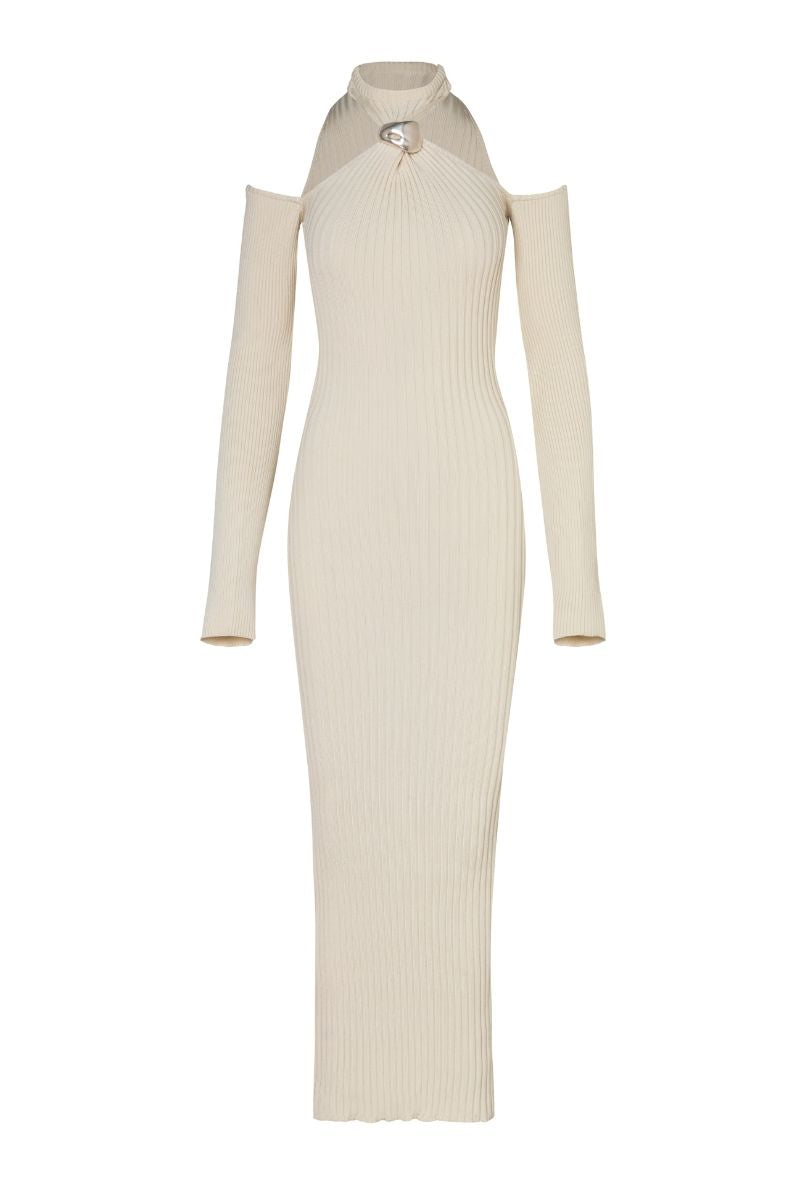 YUMIKO DRESS IN COCONUTS - CULT MIA