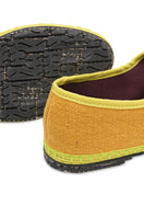 Yellow Flabelus Ebenezer flats with rounded toe and sleek design, perfect for casual or stylish everyday wear.