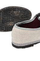 White Flabelus Dalloway flats with rounded toes and sleek design, perfect for casual and office wear.