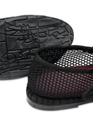 Black Flabelus Isabella flats shoe with a sleek design, featuring a rounded toe and simple style, perfect for casual wear.