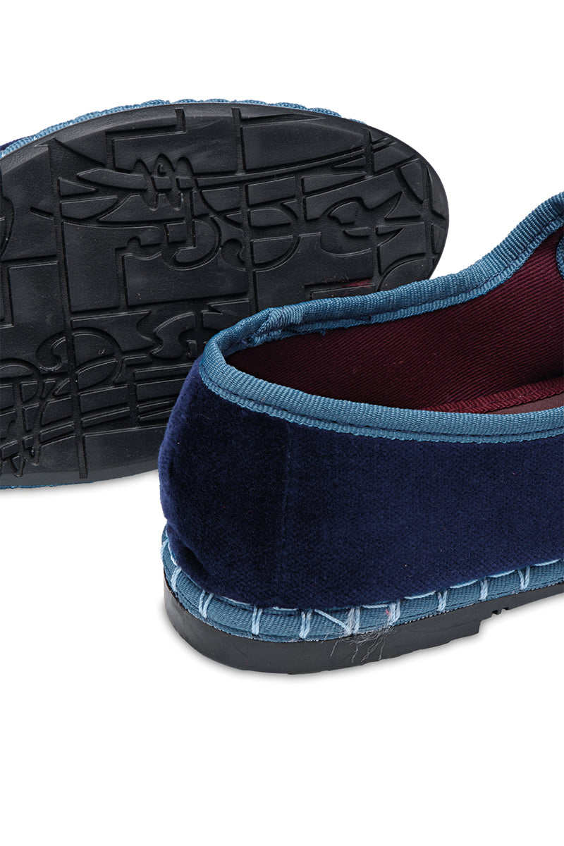 MONTAGUE SHOES IN BLUE - CULT MIA