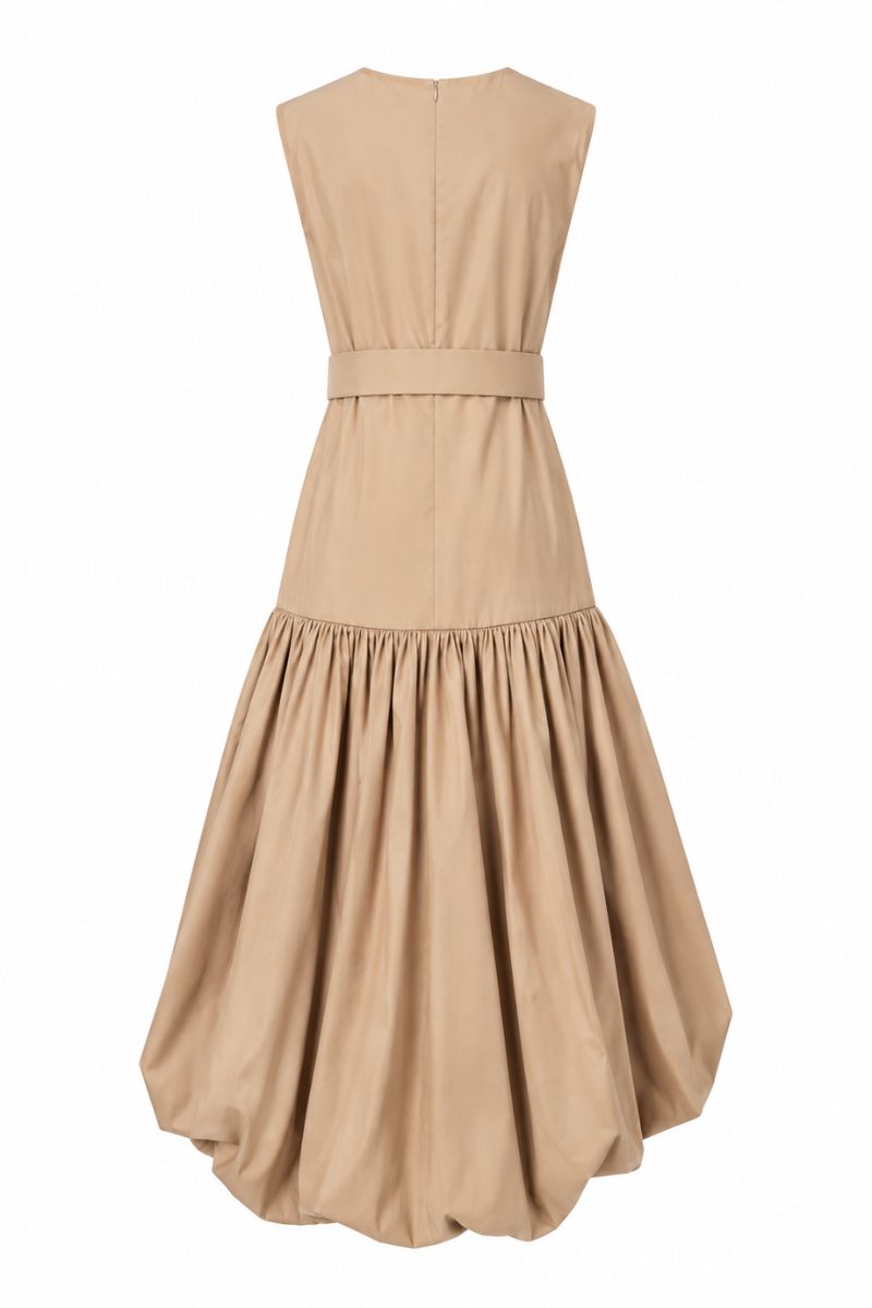 CUPULA DRESS IN TAN | CULT MIA