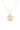 VIRGO 18CT GOLD PLATED ZODIAC NECKLACE