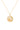 TAURUS 18CT GOLD PLATED ZODIAC NECKLACE