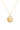 CAPRICORN 18CT GOLD PLATED ZODIAC NECKLACE