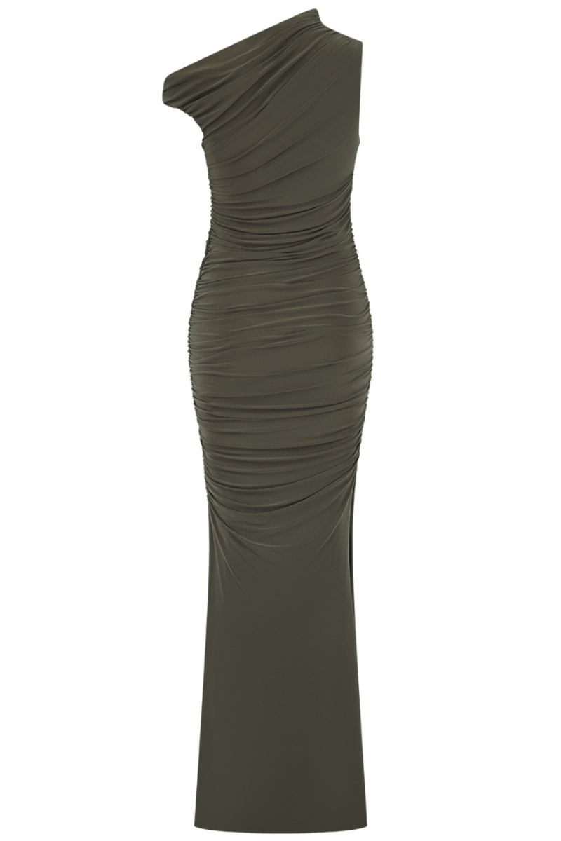 DAHLIA MAXI DRESS IN GREEN - CULT MIA