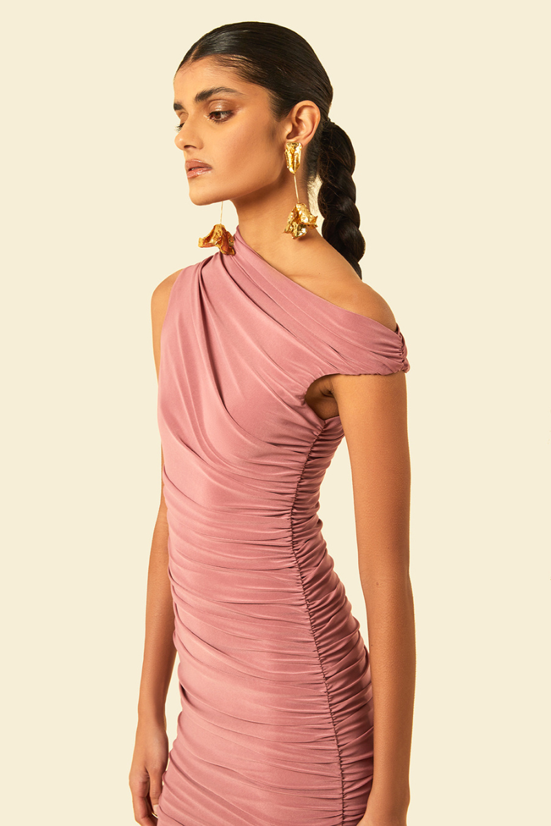 DAHLIA MAXI DRESS IN PURPLE - CULT MIA