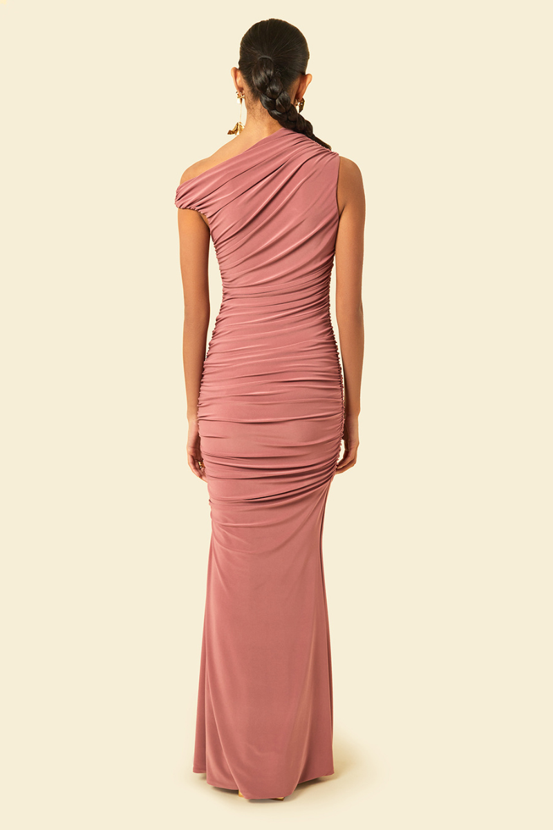 DAHLIA MAXI DRESS IN PURPLE - CULT MIA