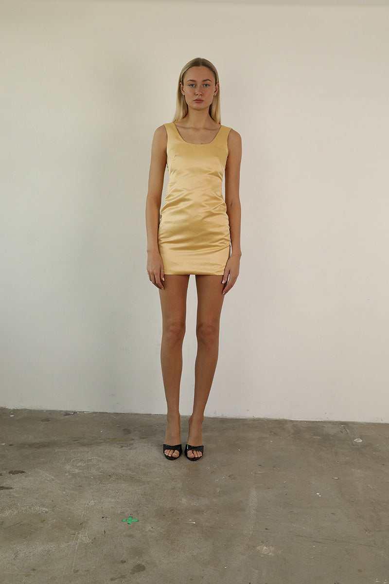DAISY DRESS IN YELLOW