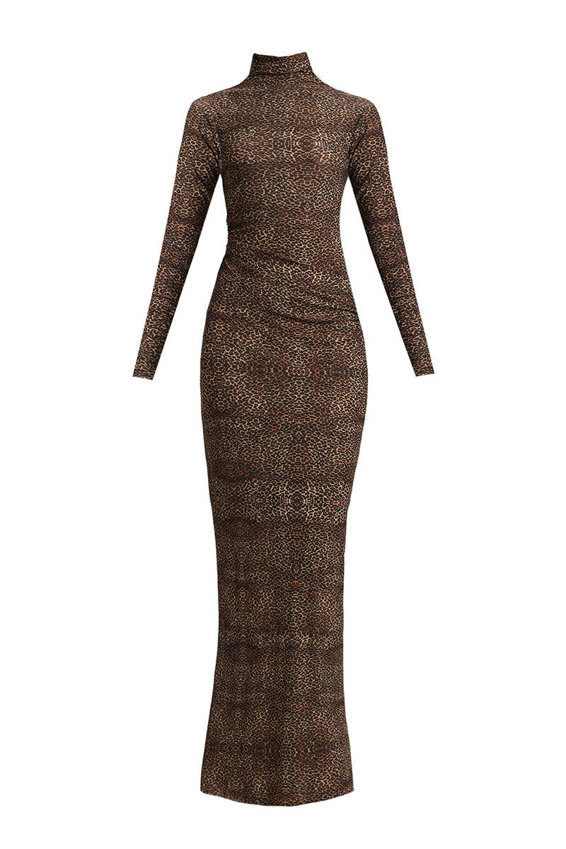 JENNY MOCK NECK MAXI DRESS - CULT MIA