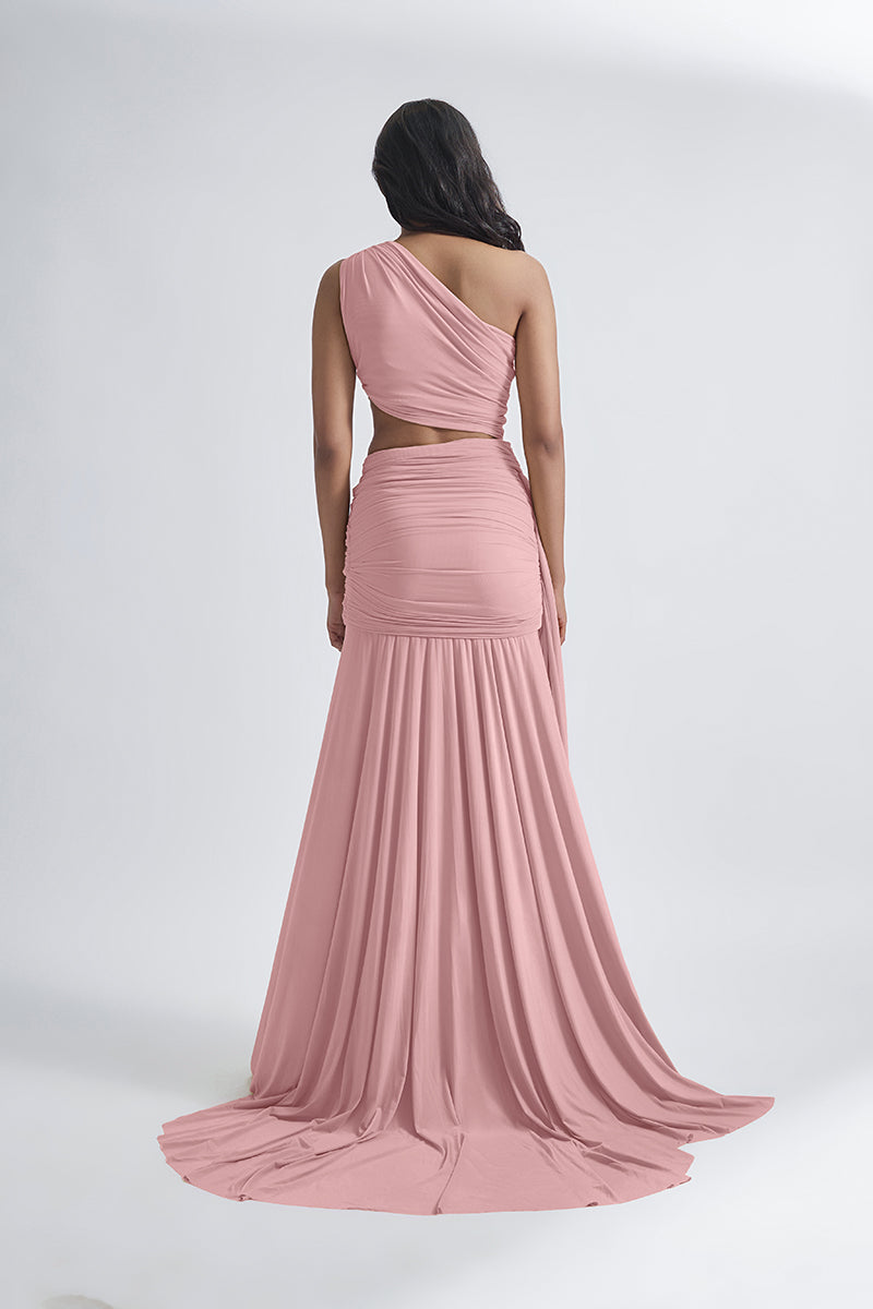 NARCISA PINK GOWN - CULT MIA