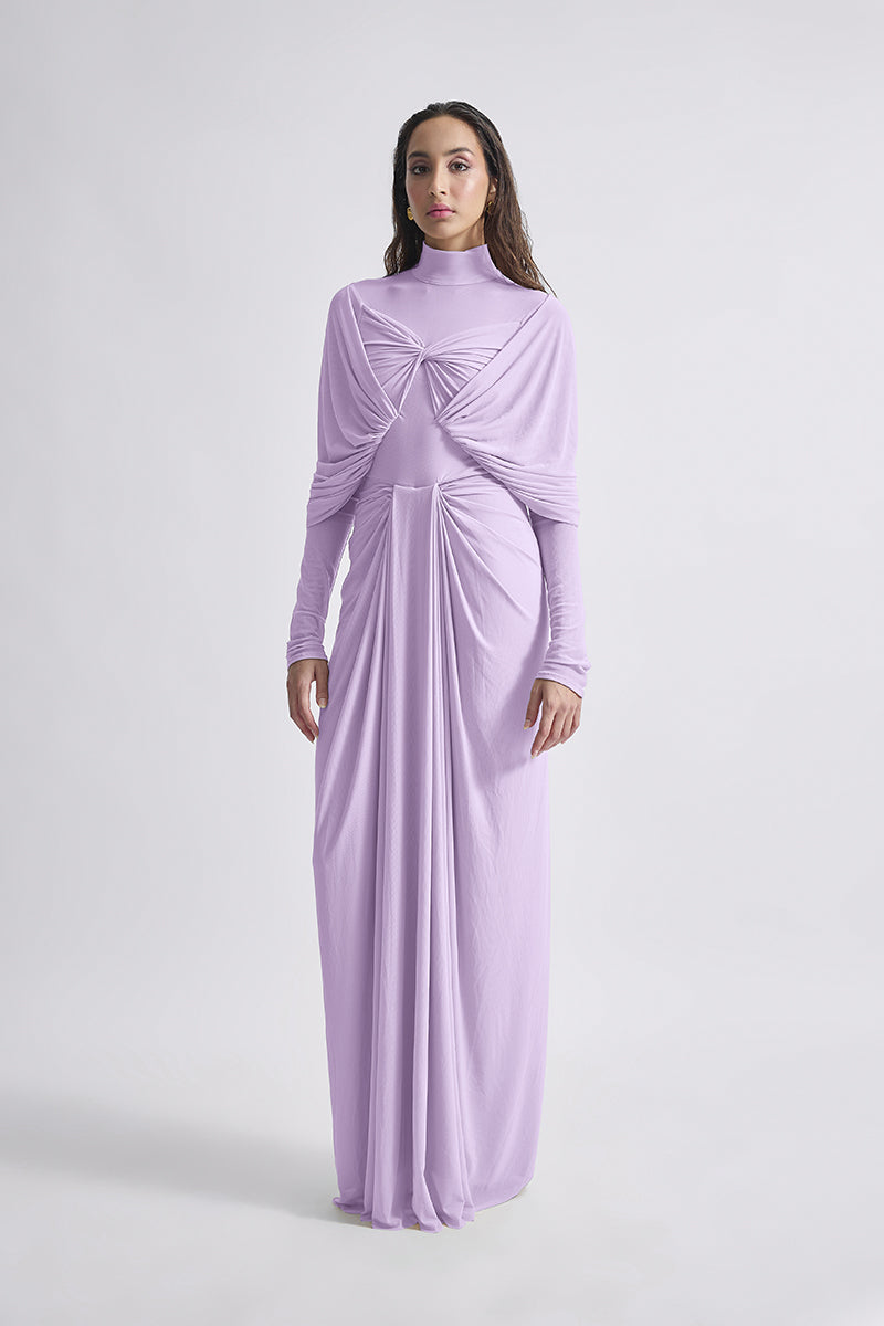 KENNY LILAC MAXI DRESS - CULT MIA