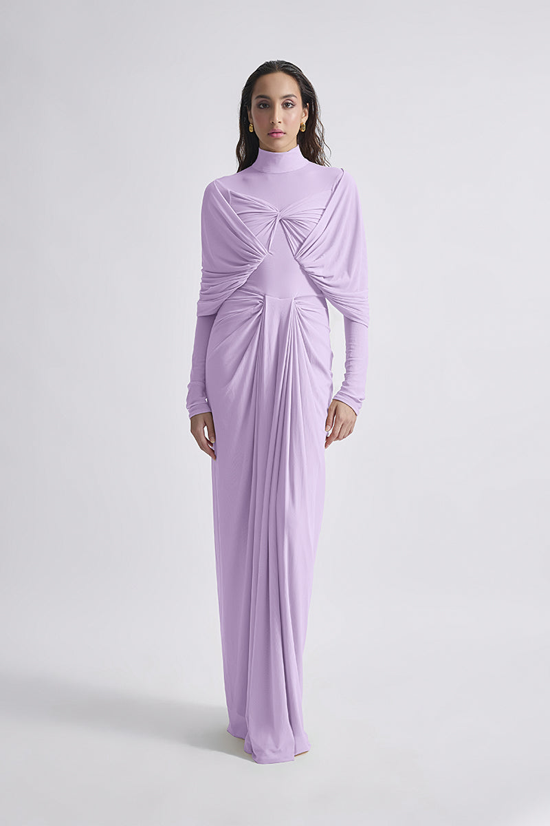 KENNY LILAC MAXI DRESS - CULT MIA