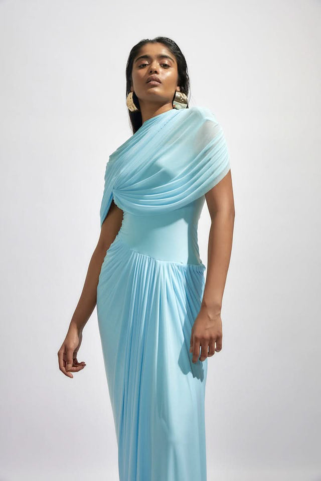 JASMINE BABY BLUE MAXI DRESS | CULT MIA | Deme By Gabriella