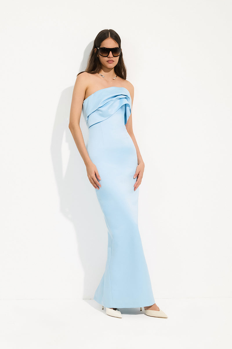 DORELLE MAXI DRESS IN SKY BLUE | CULT MIA | URBAN MUSE DORELLE MAXI DRESS IN SKY BLUE | CULT MIA | URBAN MUSE