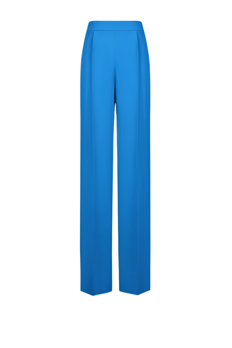 Lekieu Kenya blue pants featuring a relaxed fit with a comfortable waistband and stylish design.