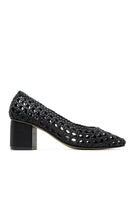 Alta Contessa Craft black heels featuring stylish design and pointed toes, perfect for elegant occasions.