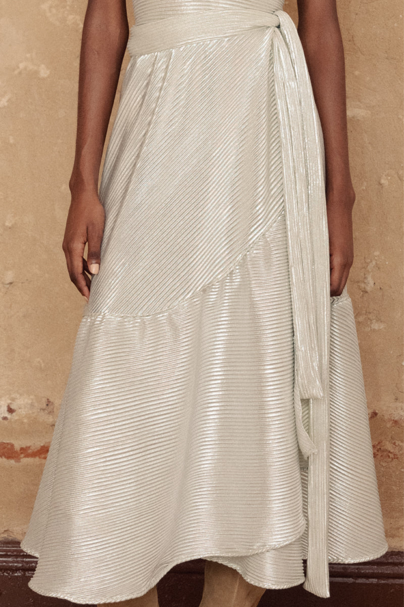 VARON METALLIC SKIRT - CULT MIA