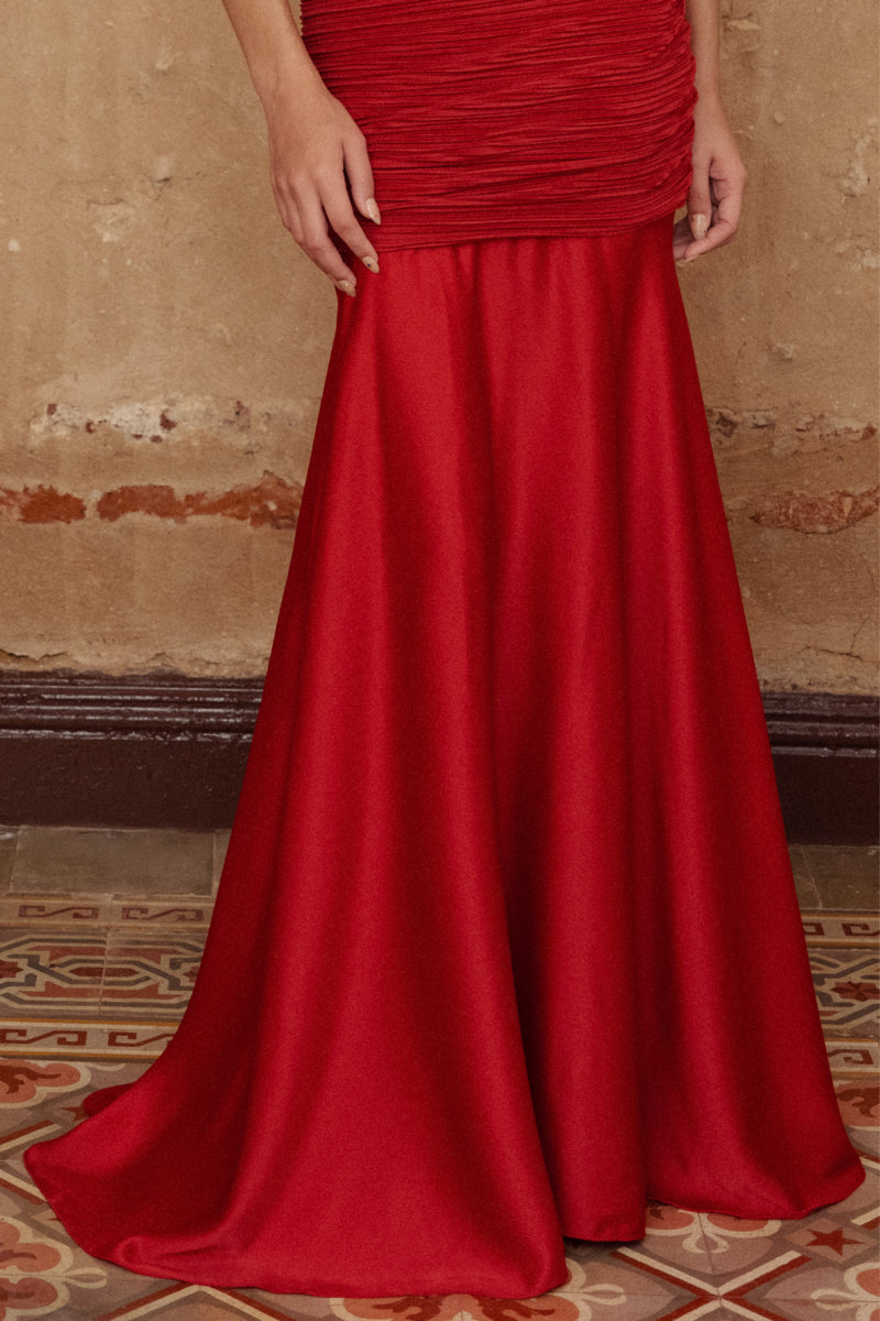 FLUVIAL LONG DRESS - CULT MIA