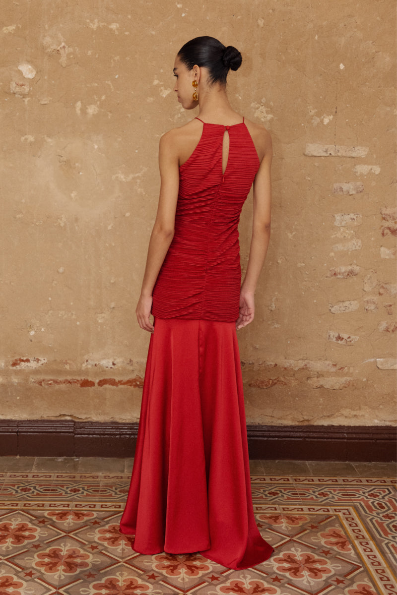 FLUVIAL LONG DRESS - CULT MIA