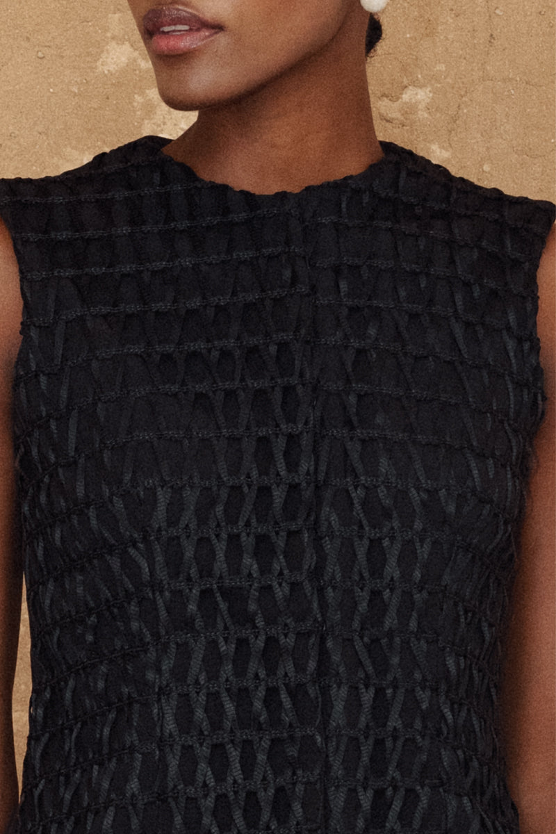 CATHEDRAL CREPE VEST - CULT MIA