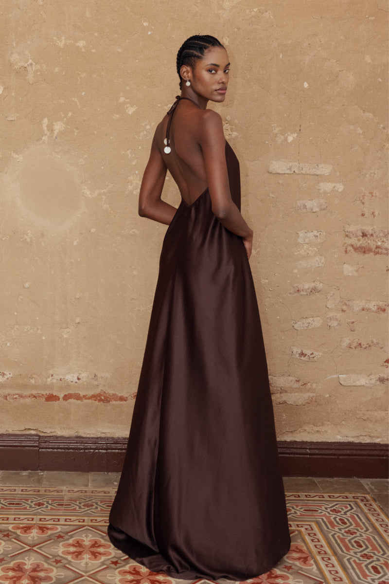 EL LIMON FULL LENGTH DRESS - CULT MIA