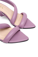 Alta Ophelia Lilac Sandals with ankle straps and open toe design, stylish summer footwear for women.