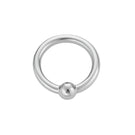 Silver flow ring by Poché featuring a sleek, modern design with smooth curves and a polished finish.