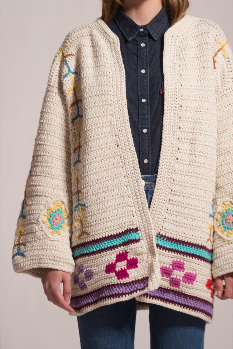 INDIA KNITTED CARDIGAN - CULT MIA