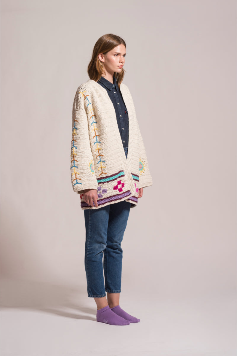 INDIA KNITTED CARDIGAN - CULT MIA