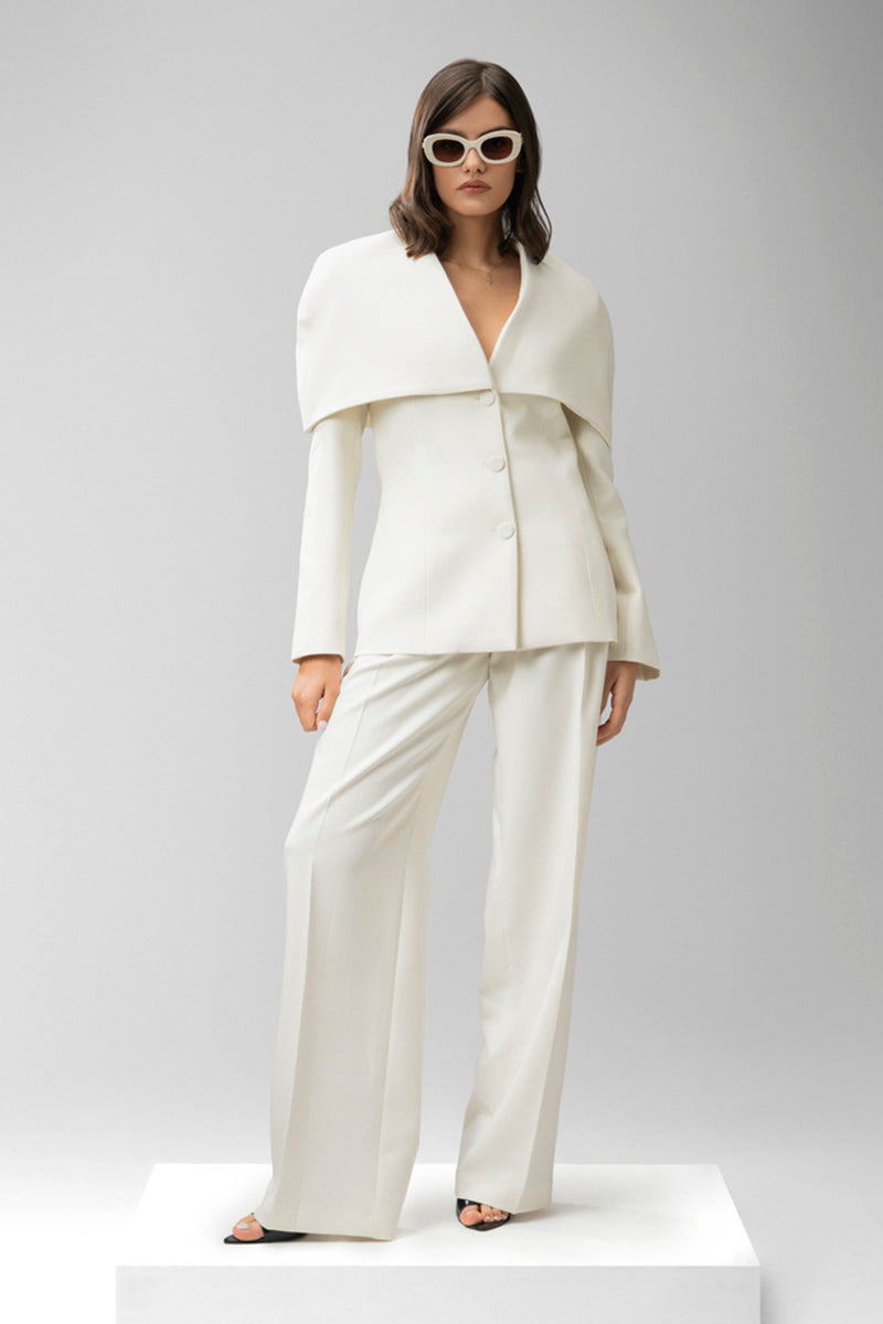 Matters Sadie Ivory Co-ords set featuring a stylish top and matching pants, perfect for casual or chic occasions.