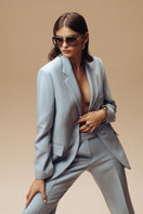 Sky blue co-ordinates set from MATTERS, featuring a stylish sky blue top and matching pants, perfect for casual wear.