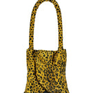 SAC DE SOUL leopard print Serpent shoulder bag with gold chain strap and stylish design, perfect for fashionable accessories.