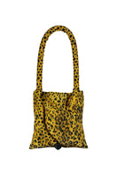 SAC DE SOUL leopard print Serpent shoulder bag with gold chain strap and stylish design, perfect for fashionable accessories.