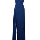 Elegant Deme By Gabriella MIMI gown with intricate lace details and flowing fabric, perfect for formal occasions.