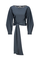 MASTANI co-ords slip and maxi slip set, featuring matching fabric in a stylish design, displayed on a mannequin.