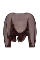 Mastani Roohi Organza Top and Mastani Slip Set, elegant co-ords in lightweight fabric with intricate detailing.