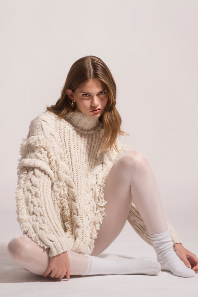 ANASTASIA KNITTED SWEATER - CULT MIA