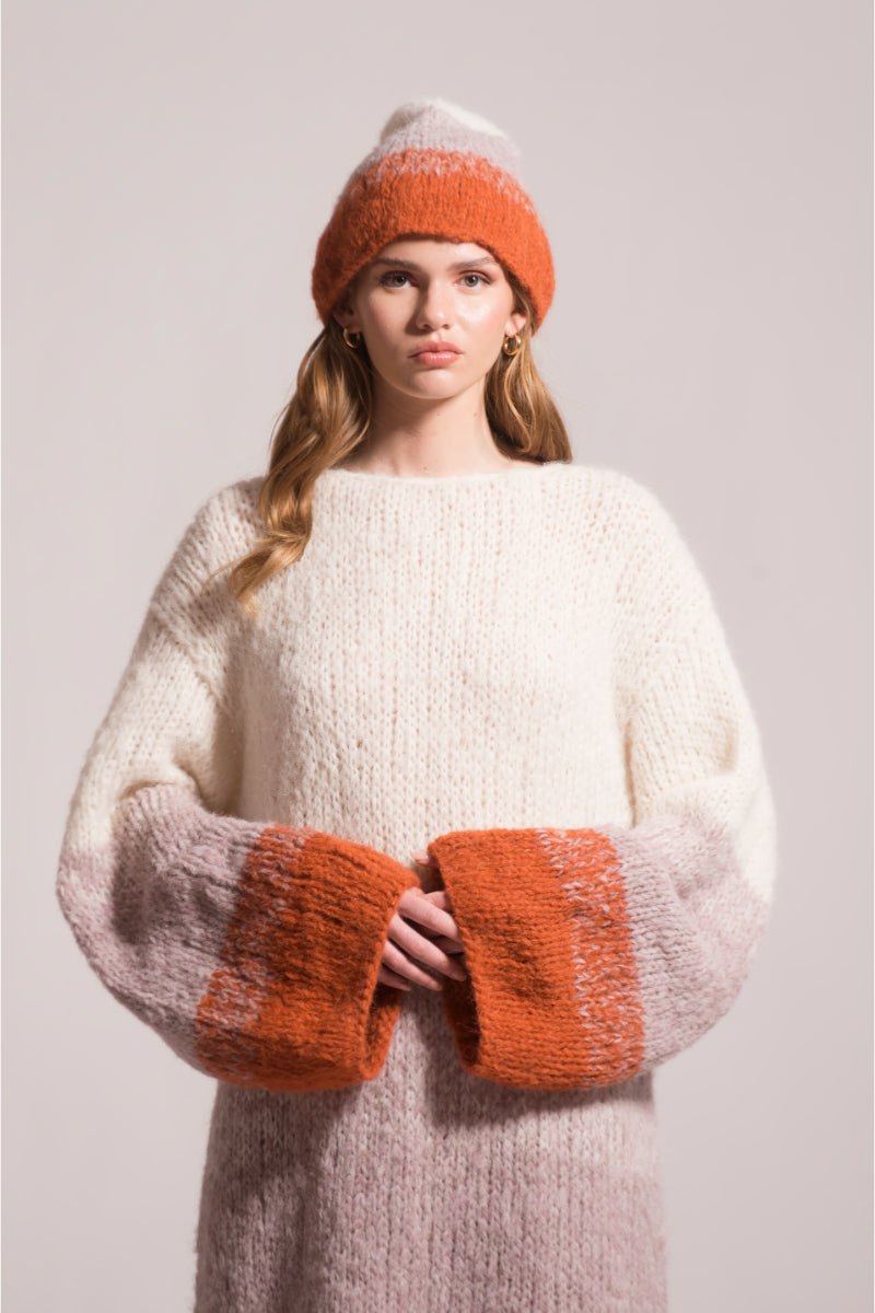LUCETTE MULTI TONED SWEATER - CULT MIA