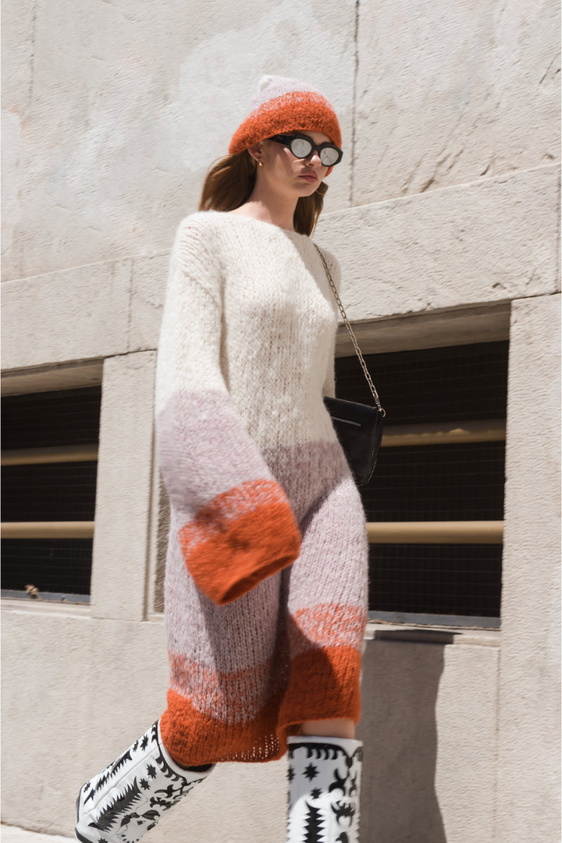 LUCETTE MULTI TONED SWEATER - CULT MIA