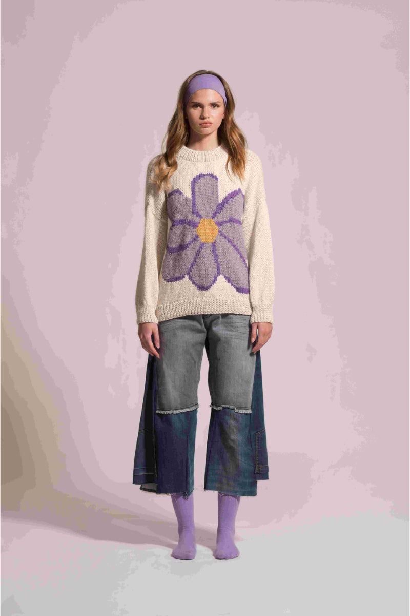 WILDFLOWER KNITTED SWEATER - CULT MIA