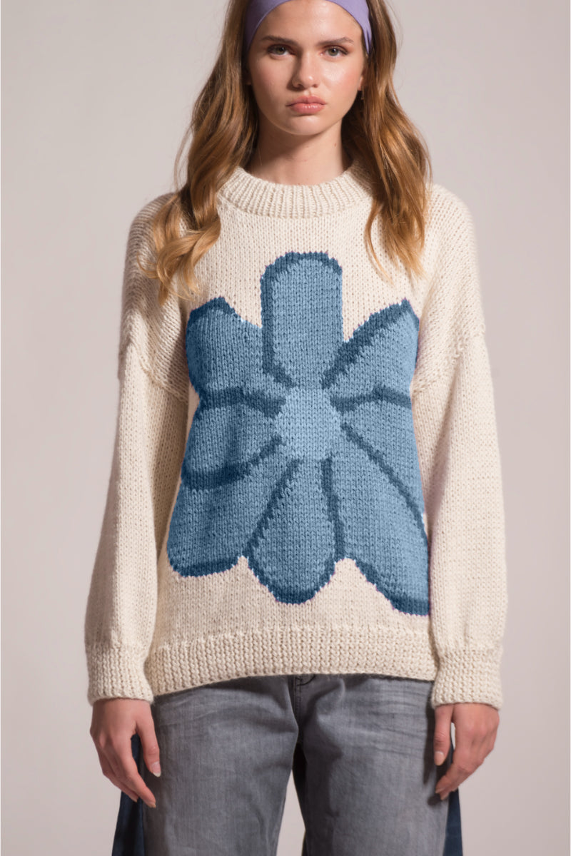 WILDFLOWER KNITTED SWEATER - CULT MIA