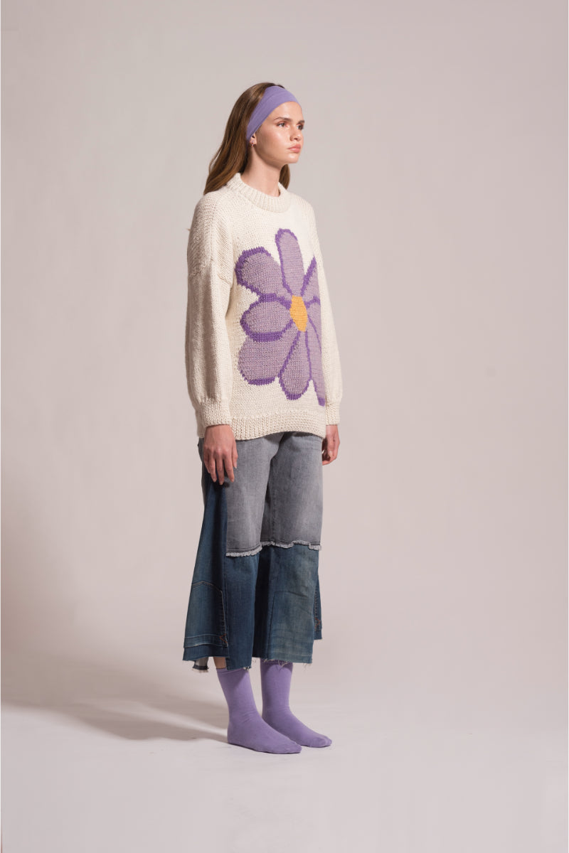 WILDFLOWER KNITTED SWEATER - CULT MIA