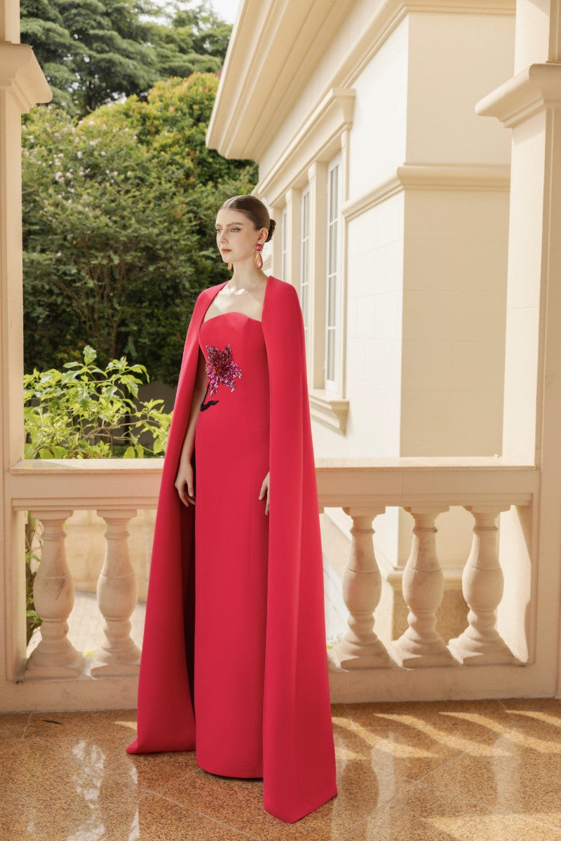 BÉATRICE CREPE GOWN - CULT MIA