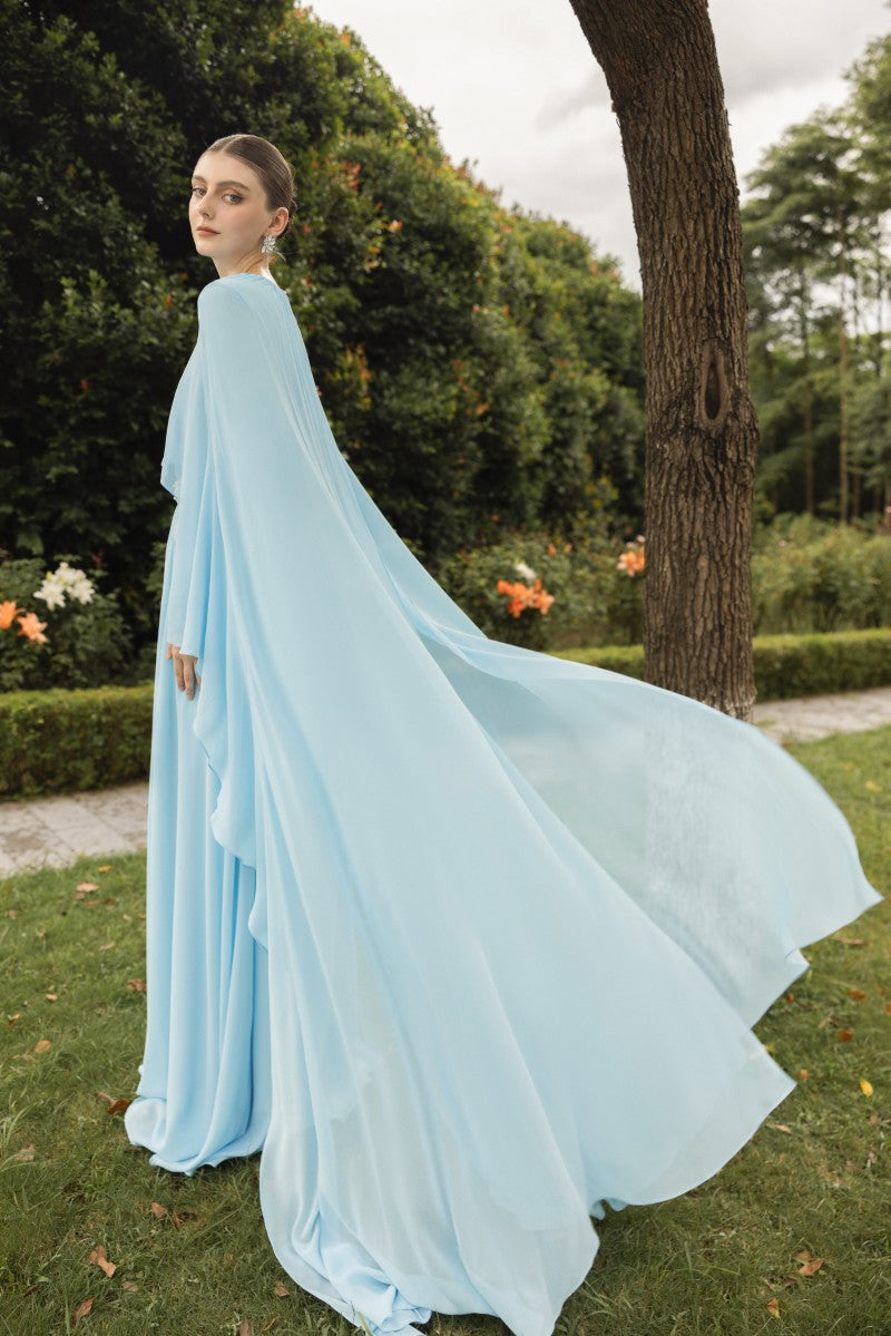 ANAIS CHIFFON GOWN - CULT MIA